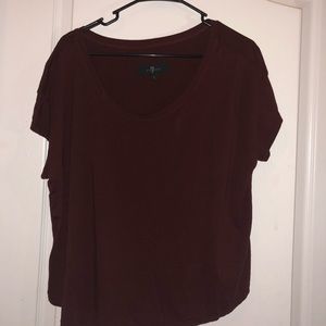 Maroon shirt